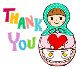 Together with MATRYOSHKA DOLL sticker #171283