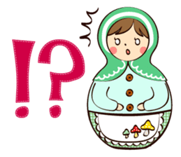 Together with MATRYOSHKA DOLL sticker #171288