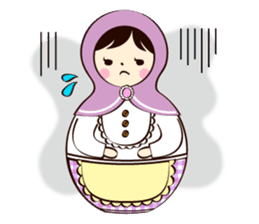 Together with MATRYOSHKA DOLL sticker #171290