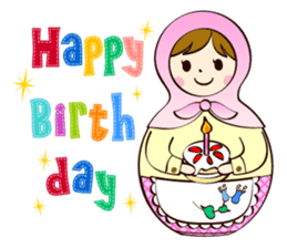 Together with MATRYOSHKA DOLL sticker #171292