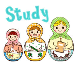 Together with MATRYOSHKA DOLL sticker #171293