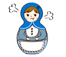 Together with MATRYOSHKA DOLL sticker #171294