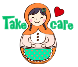 Together with MATRYOSHKA DOLL sticker #171295