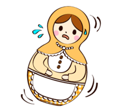 Together with MATRYOSHKA DOLL sticker #171296