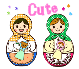 Together with MATRYOSHKA DOLL sticker #171299