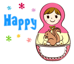 Together with MATRYOSHKA DOLL sticker #171300