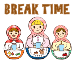 Together with MATRYOSHKA DOLL sticker #171309