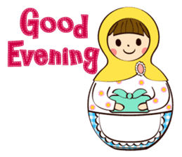 Together with MATRYOSHKA DOLL sticker #171310