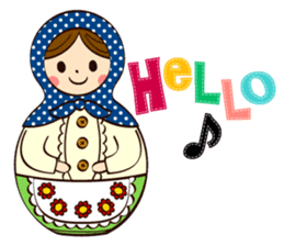 Together with MATRYOSHKA DOLL sticker #171311