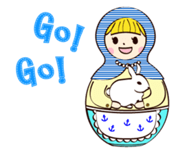 Together with MATRYOSHKA DOLL sticker #171313