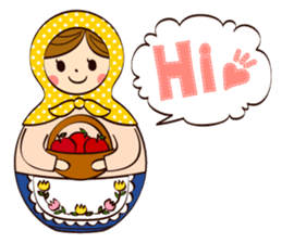 Together with MATRYOSHKA DOLL sticker #171314