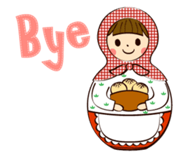 Together with MATRYOSHKA DOLL sticker #171315