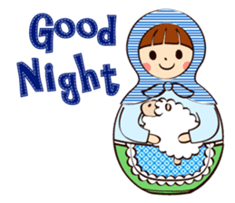 Together with MATRYOSHKA DOLL sticker #171319