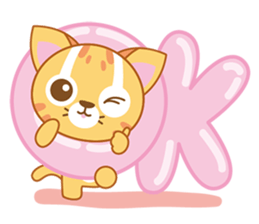 Leopard Cat - Pa Pa sticker #171642