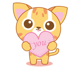 Leopard Cat - Pa Pa sticker #171674