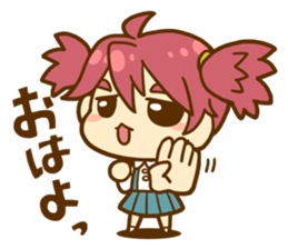 Momo-chan diary sticker #172082