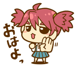 Momo-chan diary sticker #172082