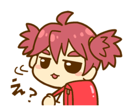 Momo-chan diary sticker #172083