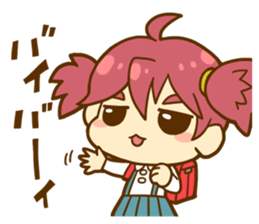 Momo-chan diary sticker #172089