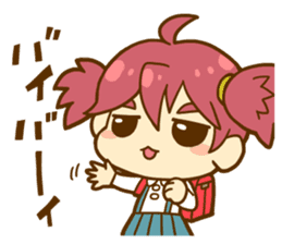 Momo-chan diary sticker #172089