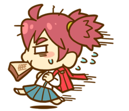 Momo-chan diary sticker #172090