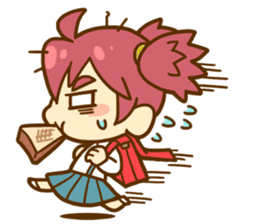 Momo-chan diary sticker #172090