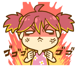 Momo-chan diary sticker #172092