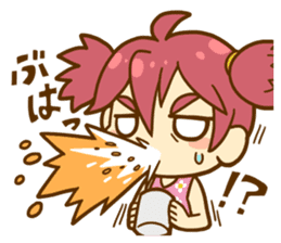 Momo-chan diary sticker #172093