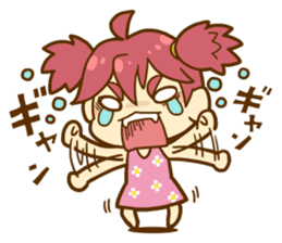 Momo-chan diary sticker #172094