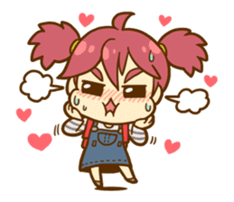 Momo-chan diary sticker #172099