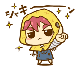 Momo-chan diary sticker #172100