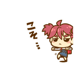 Momo-chan diary sticker #172101