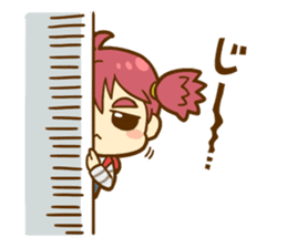 Momo-chan diary sticker #172104
