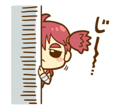 Momo-chan diary sticker #172104