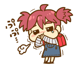 Momo-chan diary sticker #172106