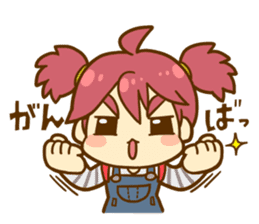 Momo-chan diary sticker #172108