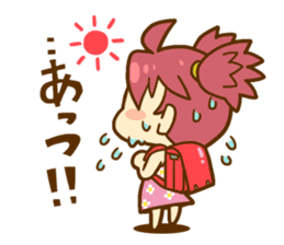 Momo-chan diary sticker #172109