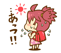 Momo-chan diary sticker #172109