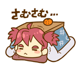 Momo-chan diary sticker #172110