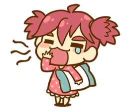 Momo-chan diary sticker #172119