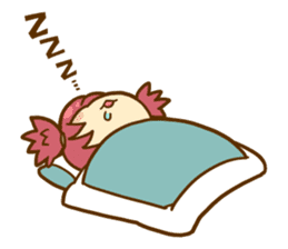 Momo-chan diary sticker #172120