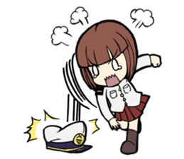 Military Girls sticker #172574