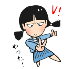 angry girl sticker #172721