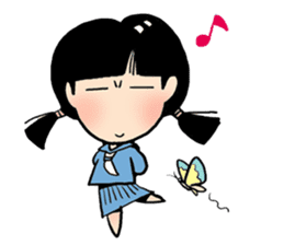 angry girl sticker #172725