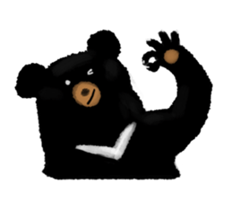 BLACK BEAR sticker #173001