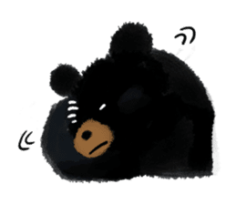 BLACK BEAR sticker #173009