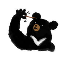 BLACK BEAR sticker #173011