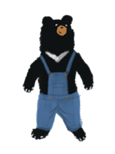BLACK BEAR sticker #173015