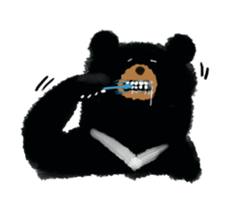 BLACK BEAR sticker #173016