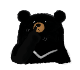 BLACK BEAR sticker #173022